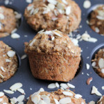 Coconut Almond Flaxseed Muffins