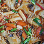 Dukbokki Korean Spicy Rice Cakes