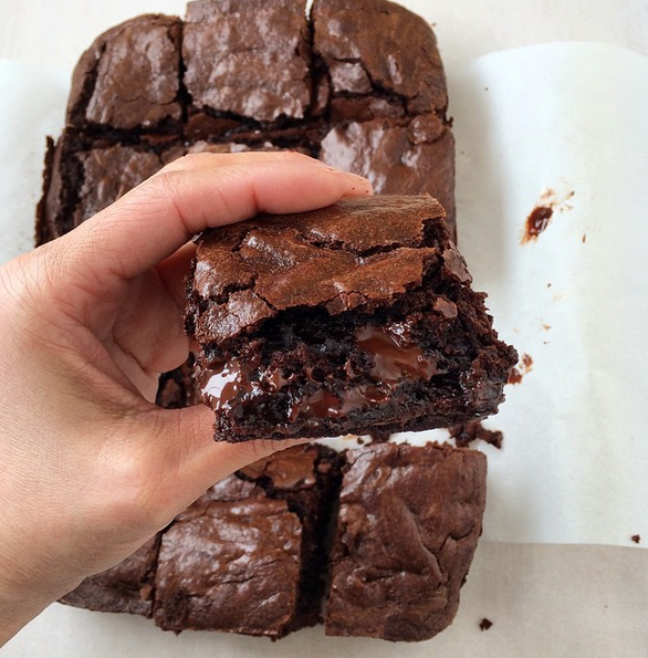 Chocolatey, fudgey, gooey and everything good. These Triple Threat Brownies are the best brownies ever. You have to try this recipe!