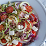 Italian Zucchini Pasta Salad