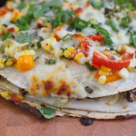 Corn and Black Bean Tortilla Tart