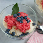 Red White and Blue Granita Dessert + A Giveaway!