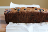 Gluten Free Blueberry Banana Bread