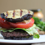 Grilled Eggplant Bun Burger + A Giveaway!