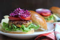 The Best Chickpea Burger Ever