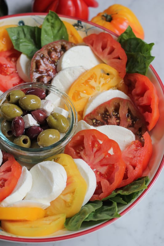 simple caprese salad
