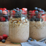 Chocolate Almond Smoothie Parfaits