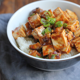 Eggplant Mapo Tofu. Make a trip to the Asian market and make one of your favorite Chinese food dishes at home!