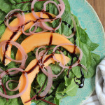 Simple Cantaloupe Salad + A Giveaway!