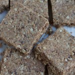 Coconut Almond Flaxseed Granola Bars + A FitBit Giveaway!