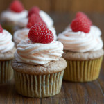Roasted Raspberry Cinnamon Cupcakes + A Stand Mixer Giveaway!