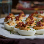 Sweet Potato Deviled Eggs