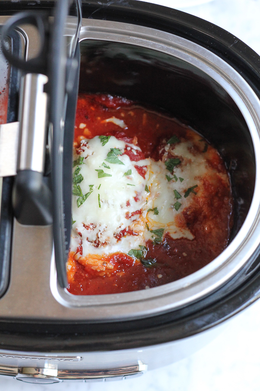 Chicken Parmesan in the Slow Cooker