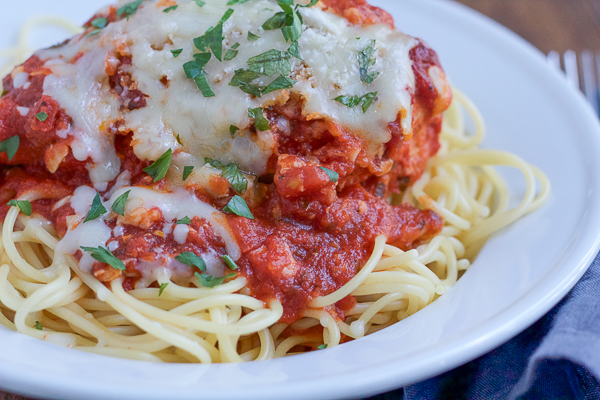 Slow Cooker Chicken Parmesan