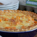 Butternut Squash and Kale Quiche