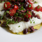 Baked Cod with Olive Topping