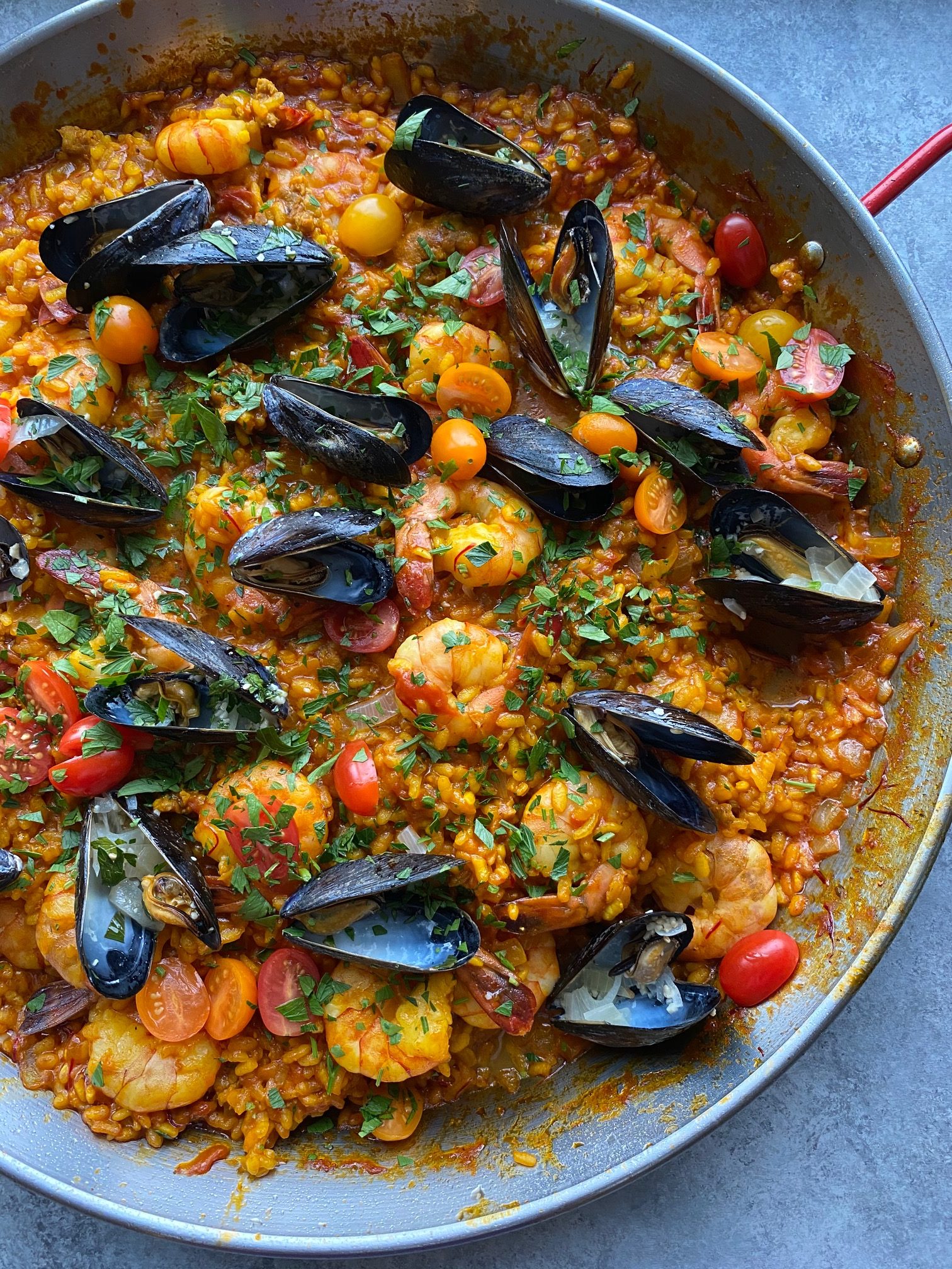 seafood paella