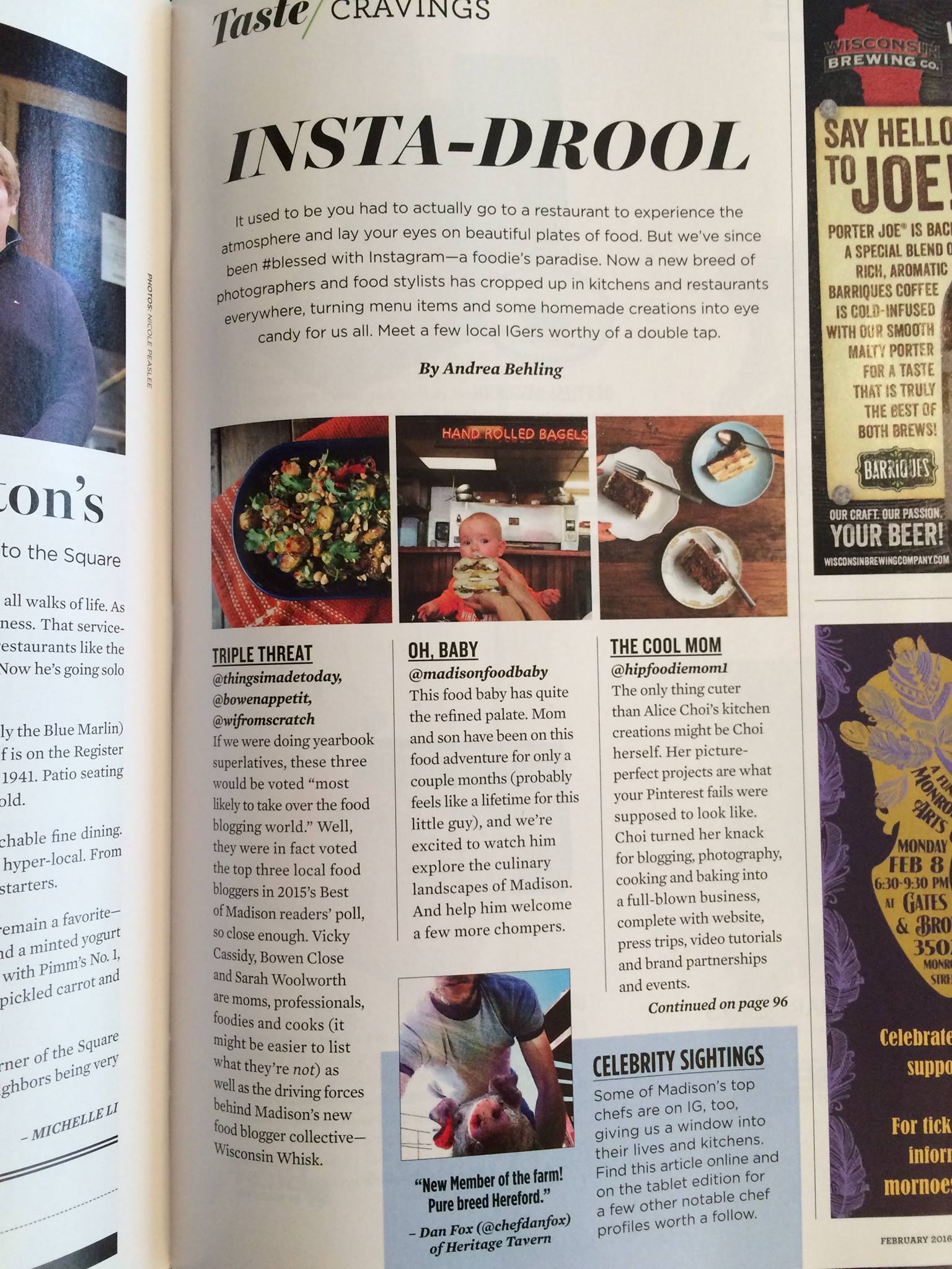 Hip Foodie Mom in Madison Magazine