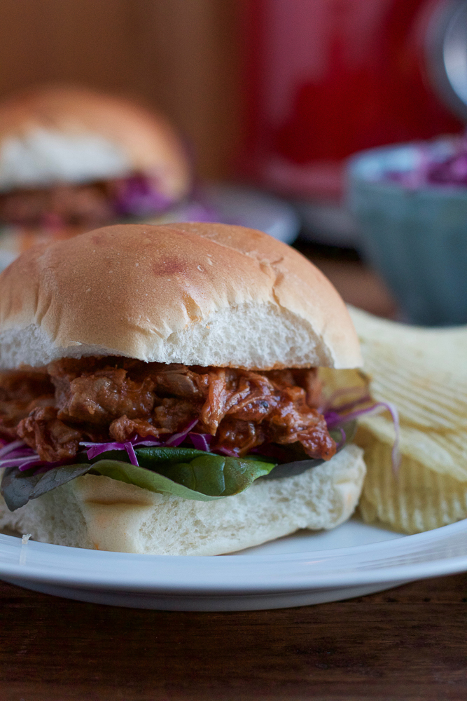 Delicious and flavorful Slow Cooker Pulled Pork Sandwiches . . let your slow cooker do all the work! Low and slow for 8 hours and you've got amazing.