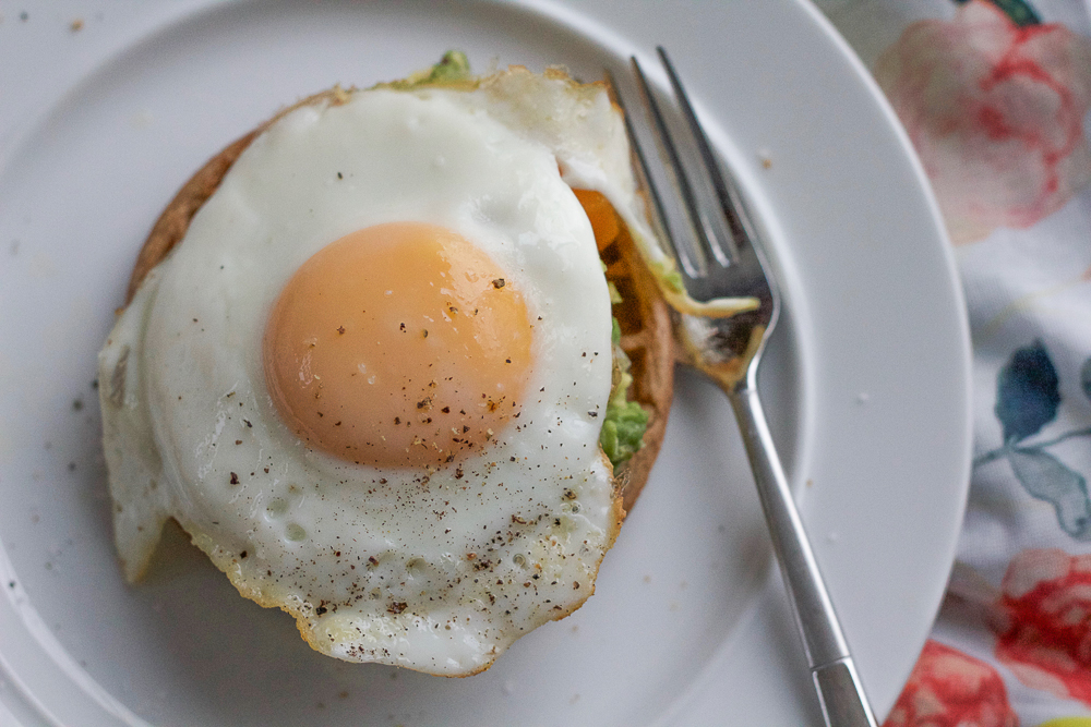 avocado waffles