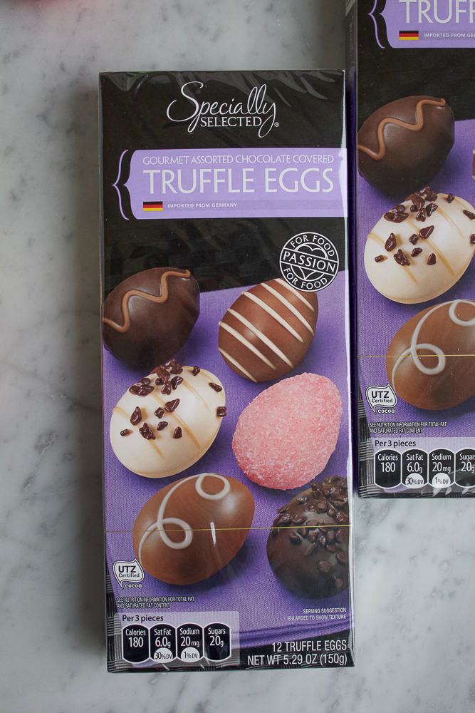 Easter Basket of Goodies! Pick up all of your Easter essentials at your local ALDI and everything you need to make some great Easter baskets. These are great for kids of all ages!
