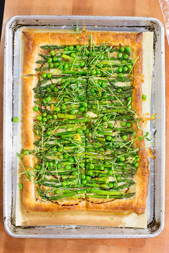TODAY Show: TODAY Food Club member Alice Choi whips up a simple asparagus gruyere tart that is perfect for spring. -- April 25, 2016