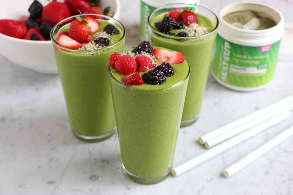 spinach berry smoothie