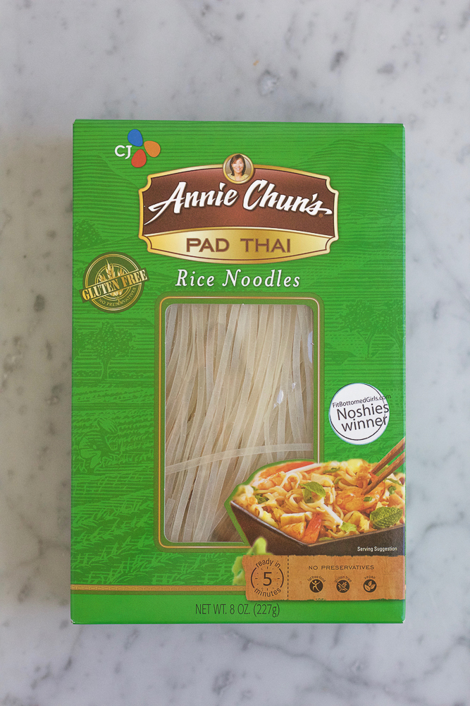 Spicy Korean Noodle Salad! Light, fresh and filled with veggies and m&acirc;che rosettes! Make it spicy or non-spicy! This is the perfect summer meal and takes less than 20 minutes to make!