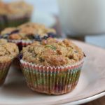 Blueberry Zucchini Muffins