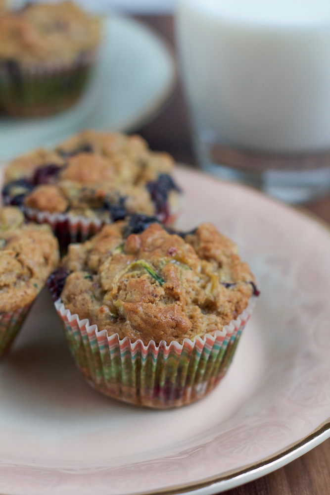 Blueberry Zucchini Muffins 8570