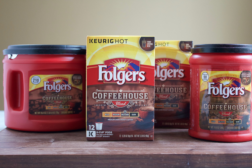 Pumpkin Spice Coffee!! A hot, delicious cup of Folger's new Coffeehouse blend coffee flavored with hints of cinnamon and pumpkin pie spices. . what could be better for your morning coffee?