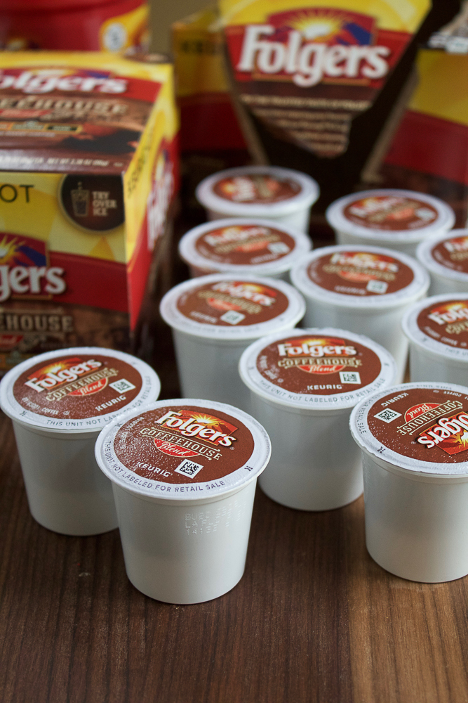 Pumpkin Spice Coffee!! A hot, delicious cup of Folger's new Coffeehouse blend coffee flavored with hints of cinnamon and pumpkin pie spices. . what could be better for your morning coffee?