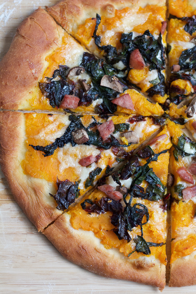 Roasted Butternut Squash Pizza
