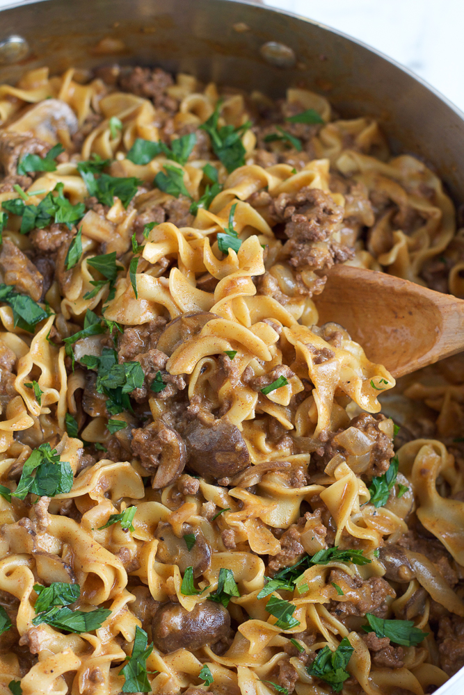 Beef Stroganoff
