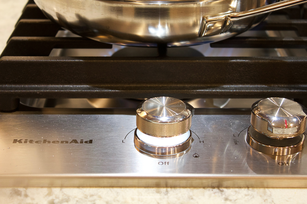 KitchenAid 36" 5-Burner Gas Cooktop