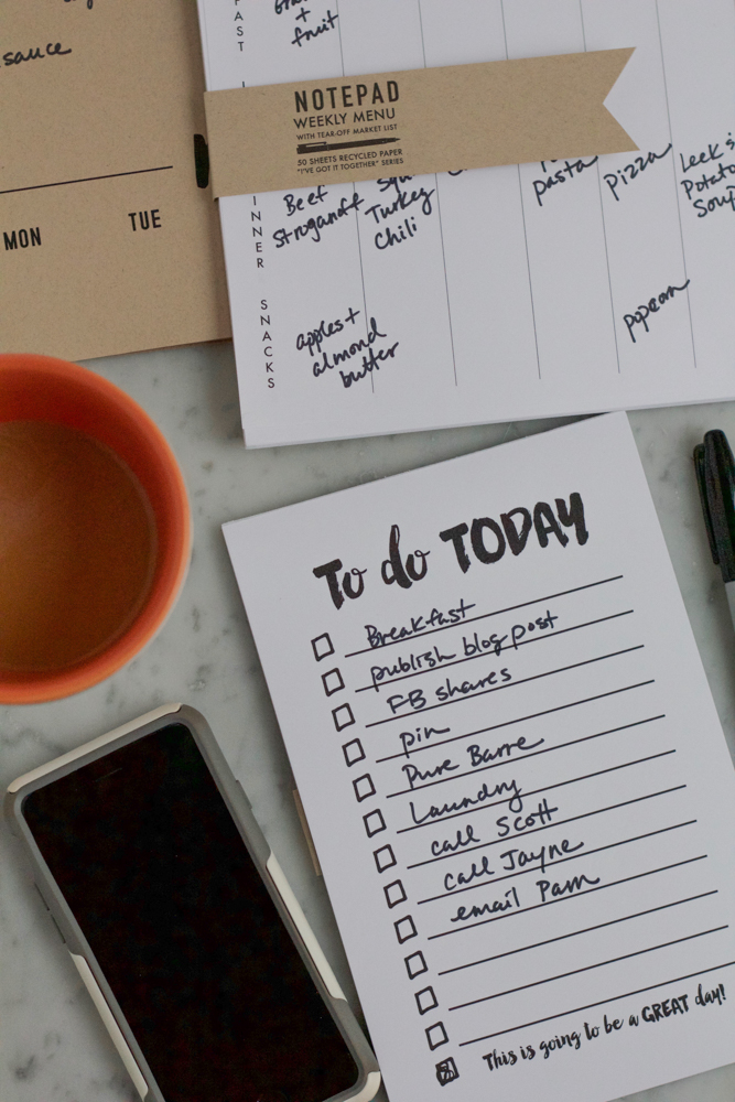 A Week of Meals + $100 Giveaway to Jack and Ella Paper!! They carry everything you need to help you with meal planning! A weekly grocery shopping list notepad, weekly menu notepad and more! 