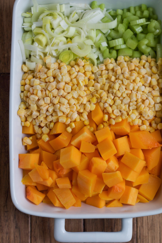 Autumn Corn Chowder! This Autumn Corn Chowder is packed with butternut squash, leeks and other fresh vegetables in a creamy, thick delicious soup. Create some family fun with lots of fall flavors and stock up on all you need at Target!!