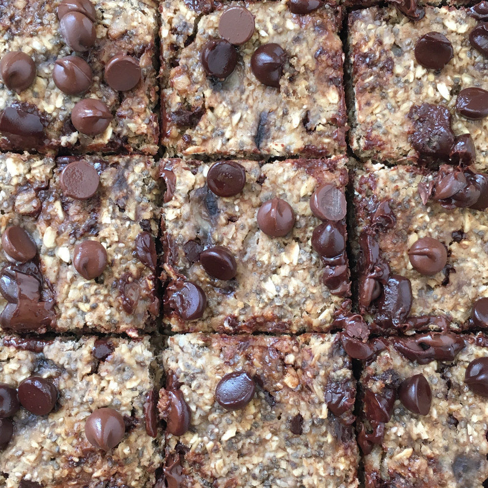 Chocolate Chia Bars! Soft, chewy, easy to make and packed with goodness! These Chocolate Chia Bars are so delicious! You have to try the recipe!