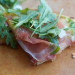 Prosciutto Arugula Flatbread Pizza