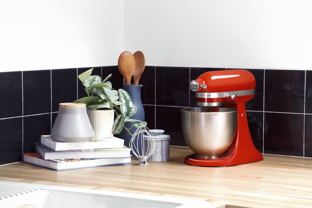 KitchenAid Mini Stand Mixer Giveaway! Enter to win a brand new KitchenAid Mini Stand Mixer!!! It's still as powerful as a regular sized one and still uses all the same attachments! It just takes up less counter space!