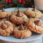 Holiday Peanut Butter Blossoms