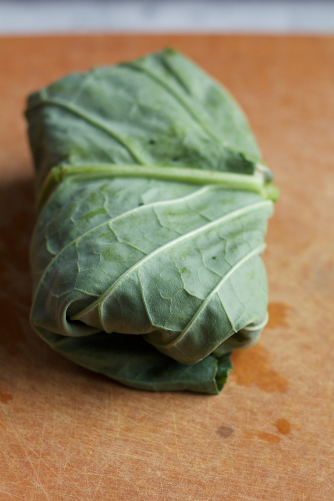 Roasted Butternut Squash Collard Wraps! A healthy and delicious way to enjoy some of your favorite veggies! Try them with homemade tahini sauce, or my spicy peanut sauce! Either way, make these wraps!