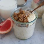 Almond Butter Banana Overnight Oats