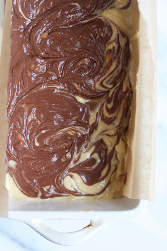 Nutella Banana Bread! Made with White Lily flour and filled with swirls of your favorite chocolate hazelnut spread. This bread is irresistible!