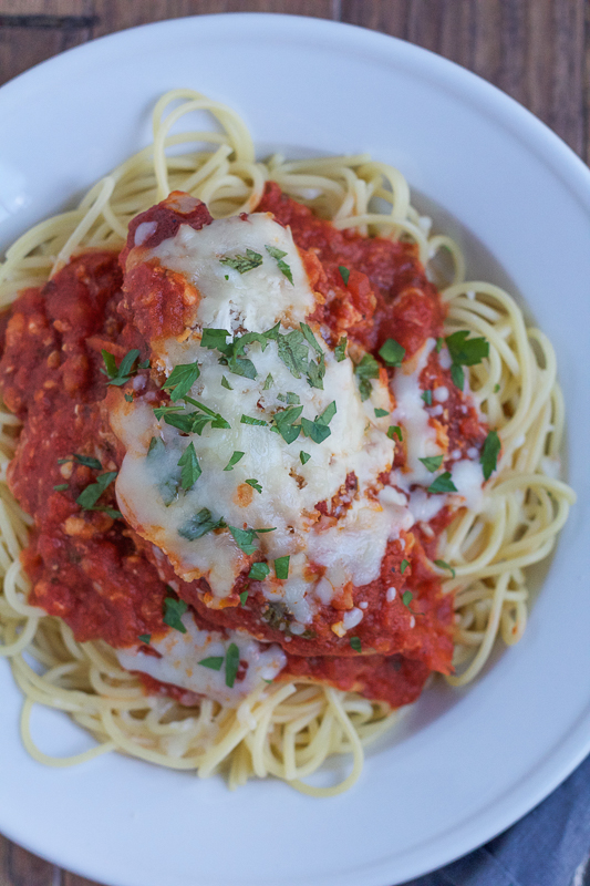 Healthy Weekly Meal Plan 2.11.17 featuring a Harvest Buddha Bowl with Lemon Tahini Dressing, Slow Cooker Chicken Parmesan, a Kale Bacon Manchego Pizza and more!