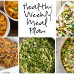 Healthy Weekly Meal Plan 3.18.17