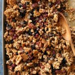 Gluten Free Maple Pecan Trail Mix Granola + Video!