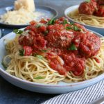 Slow Cooker Spaghetti and Meatballs