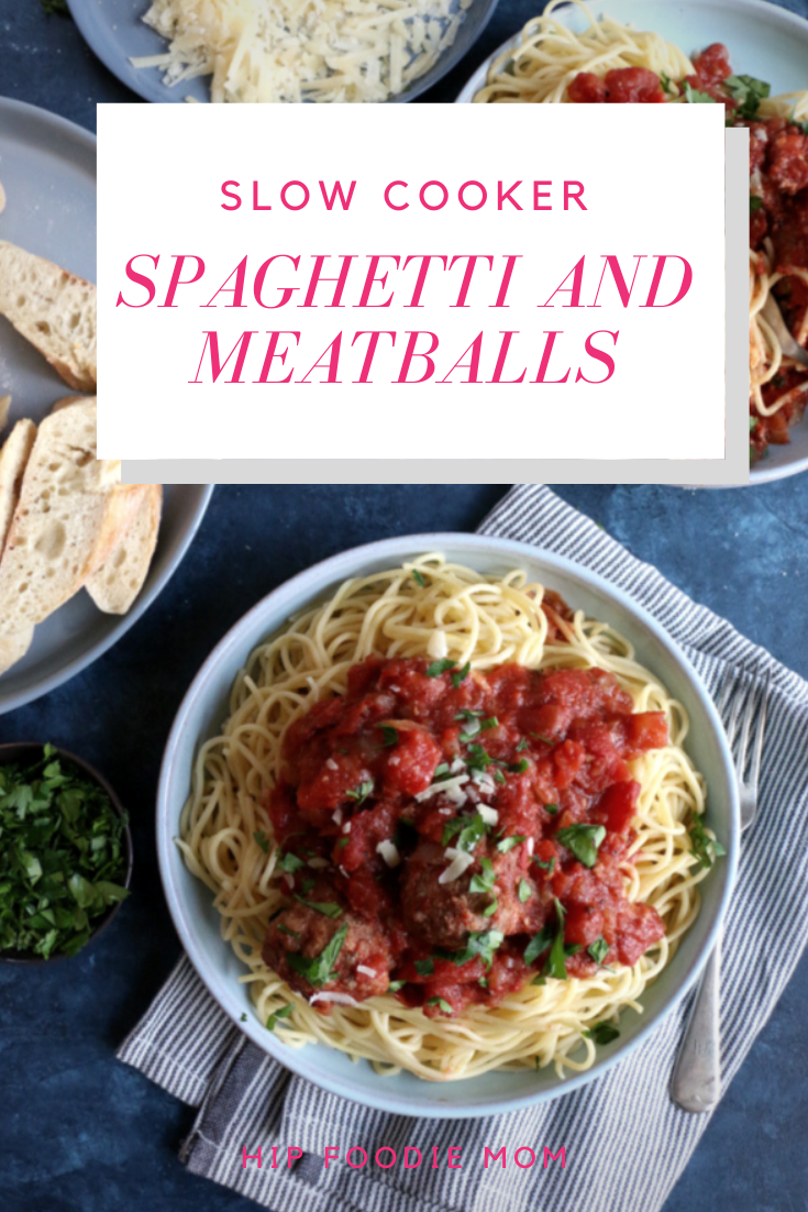 How To Make Slow Cooker Spaghetti and Meatballs