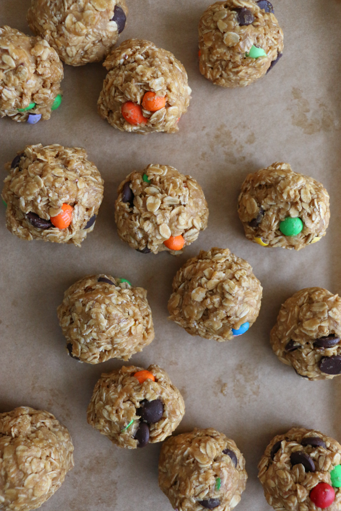 Thick, chewy and delicious! These are the perfect cookies to enjoy with a tall glass of milk!